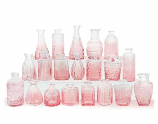 Pink20bud20vases