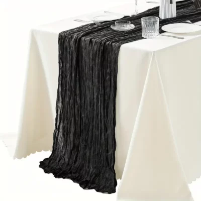 black cheesecloth