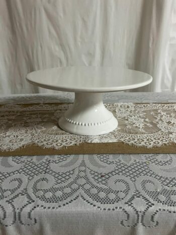 Ceramic cake stand