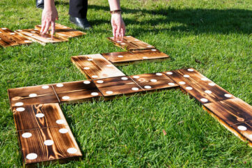 Giant dominoes