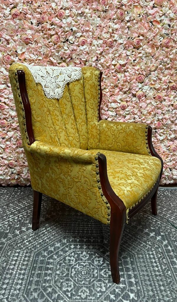 Vintage gold chair